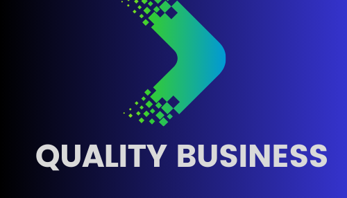 Right Arrow Logo. Blue Purple Gradient Geometric Arrow Shape with Pixel Dots Halftone Origami Style (1)